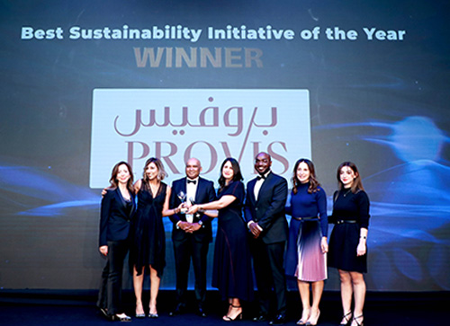 Provis Sustainability Efforts Recognised at the IRECMS Dubai Awards 2021 